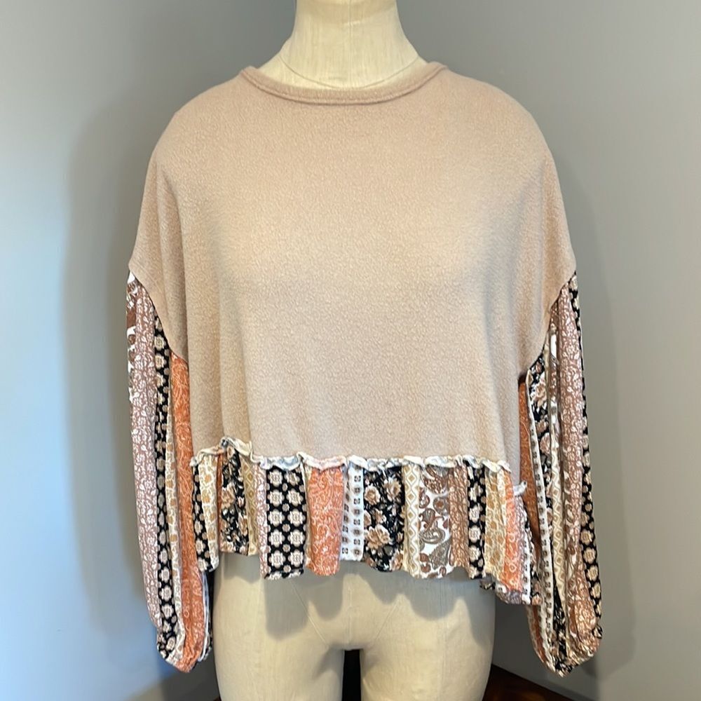 ILLA ILLA Long Sleeve Top Size S